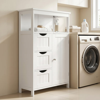 Bathroom Floor Storage Cabinet