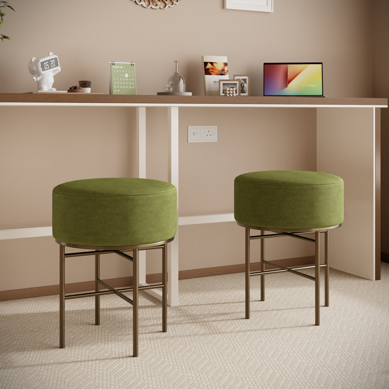 Tabouret d'appoint Lillynn, Vert