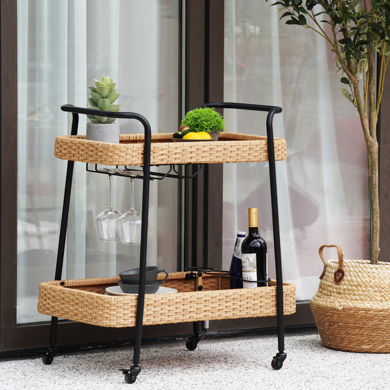 Bywaters Metal Bar Cart