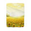 Pastel Petals Delight - couverture en sherpa de qualité supérieure 1 pièce - reproduction d'art luxueuse-97620935