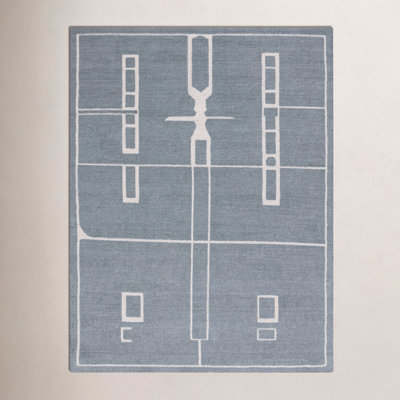 Murcia Hand-Woven Abstract Wool Rug