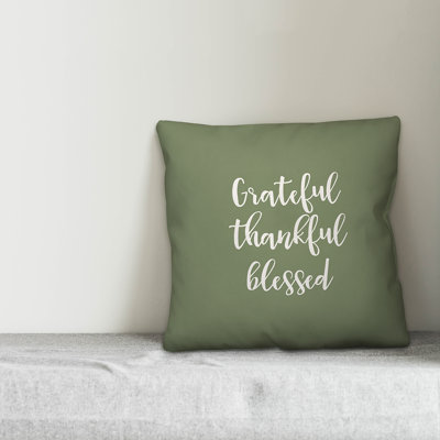 Reversible Throw Pillow