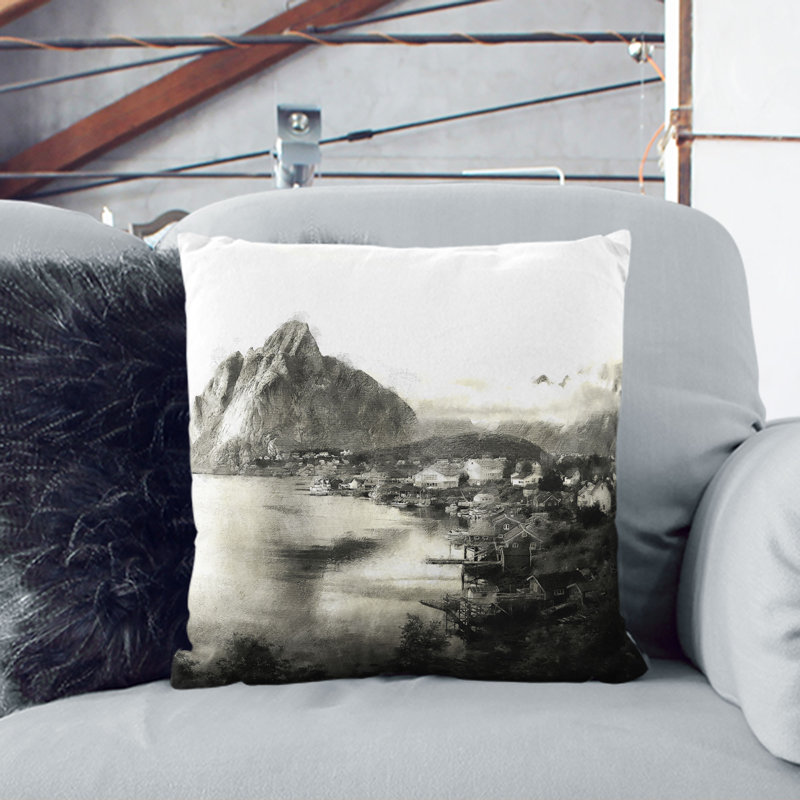 Reine Norway Cushion with Filling, 40cm H x 40cm W x 15cm D