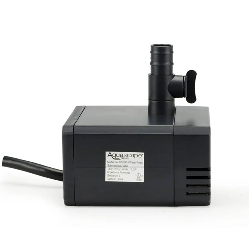 Pompe à eau de haute qualité à commande magnétique pour petites fontaines, contenants, jardins d'eau et crachoirs 320 GPH