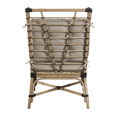 Fauteuil à oreilles capitonné l 31,5 po Beily