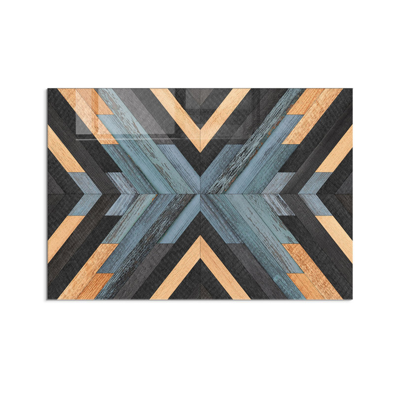 Élégante peinture décorative en verre trempé de 19,7 po x 27,6 po | 100% verre trempé, épaisseur: 0,16 pouce | Parfait pour la décoration intérieure, le salon et le bureau | Superbe œuvre d'art avec une esthétique moderne