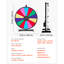 Roue de 24 pouces, roue de 14 fentes avec support, roulette de table Win Fortune avec effacement à sec et 2 marqueurs, 6 couleurs, assemblage facile, pour les événements de carnaval de fête