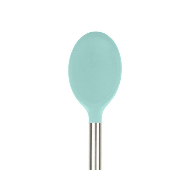Silicone Mixing Spoon - Light Aqua, Light Aqua