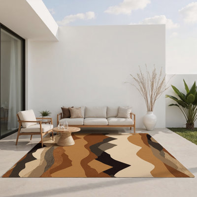 Tapis intérieur et extérieur Twilight Peaks