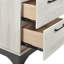 Table de chevet 2 tons Contemporary
