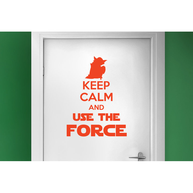 Wall Decal, Orange