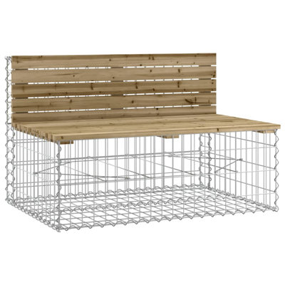 Aleardo Steel Outdoor Bench