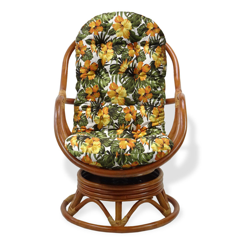 Chaise berçante Anairis, Colonial, Bois médium