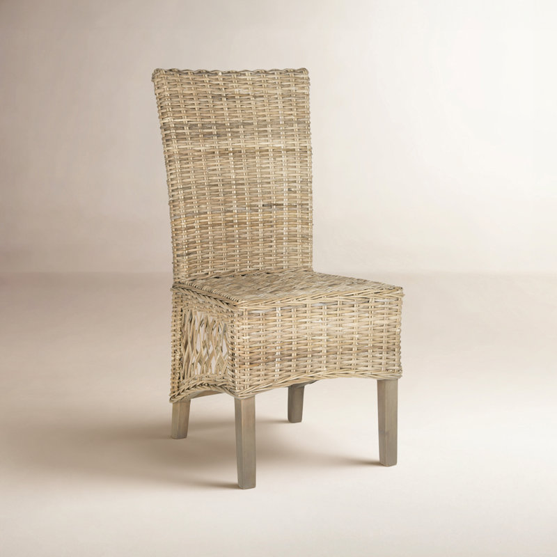 Chaise d'appoint en rotin Daviston