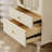 Creamy style storage cabinet