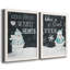 «Cold Days Warm Hearts», ensemble de 2 reproductions d'art textuel-1968658188-1968658184-1968658226