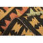 Tapis tribal en laine Kilim