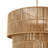 5-light Hand-Woven Rattan Drum Chandelier