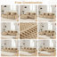 Canapé modulaire moderne 114 po pour salon-121083252-121083254-121083255