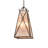 12" Square North Star Pendant