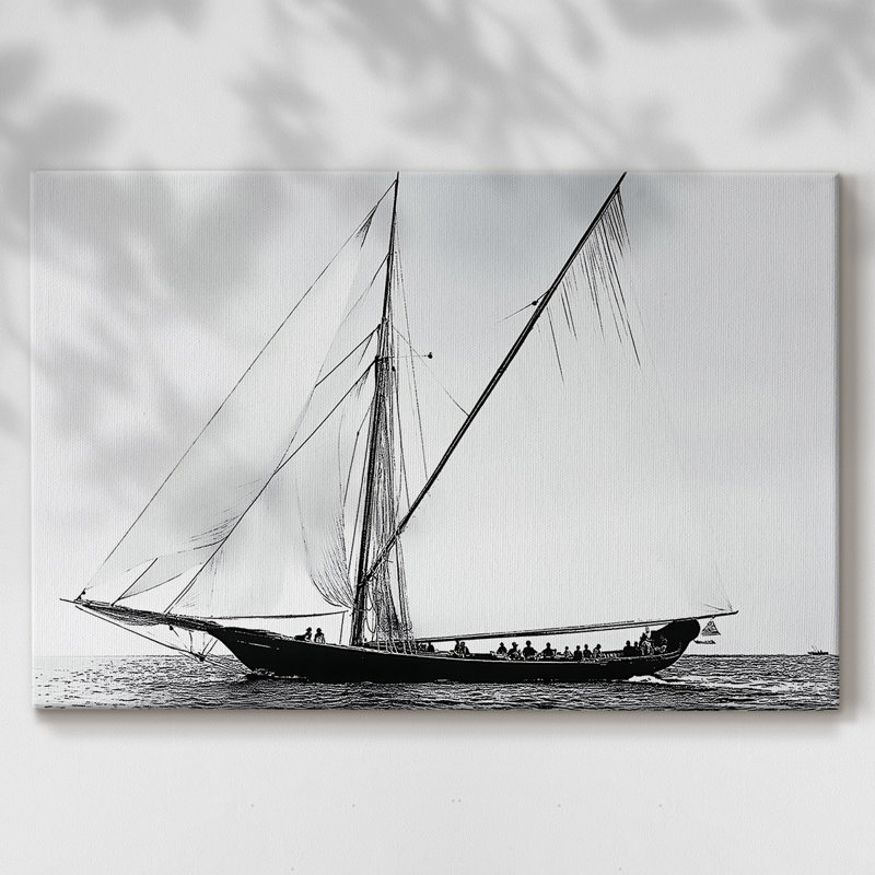 Nautical Series-XLVII - Cavas enveloppés de galerie, 24 x 36