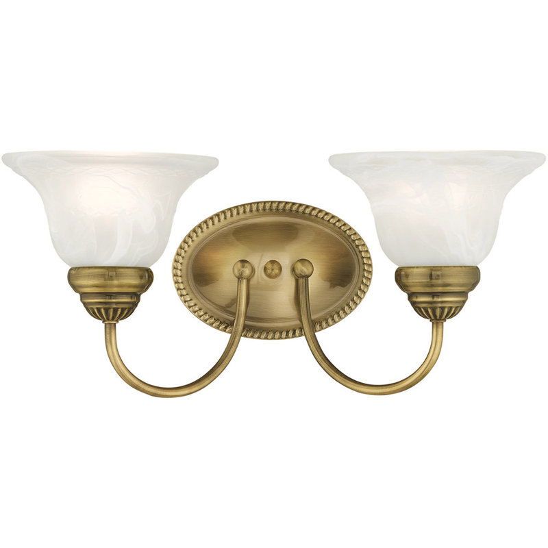 Éclairage pour meuble-lavabo 2 lumières Steib