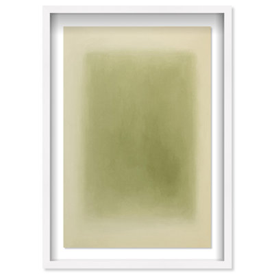 Calming Green Print by Oliver Gal