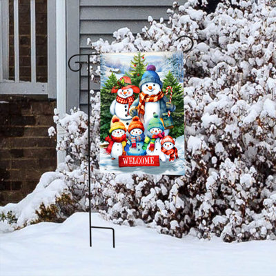 Drapeau du jardin des neiges