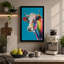 Pop Art Cow Modern - Wrapped Canvas-1707761201-1707761226