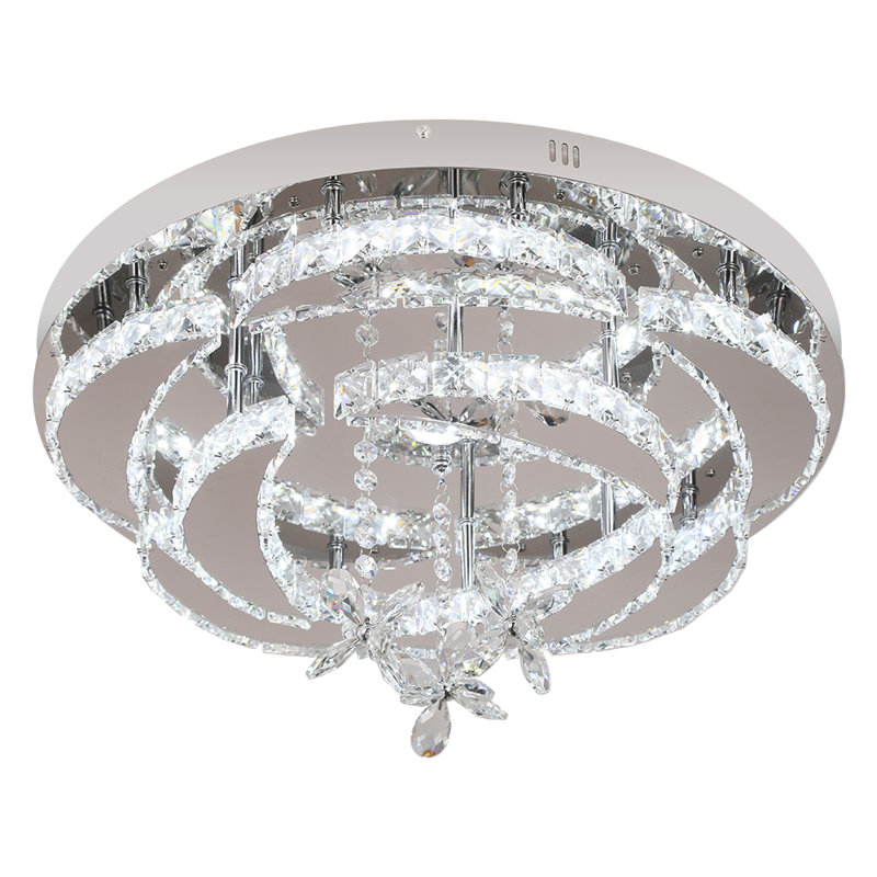 Akono 8 - Light Chandelier, Chrome, Yes, 3000K-6000K