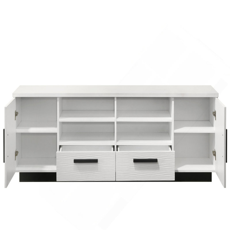 Meuble télé avec tiroirs l 70,5 po