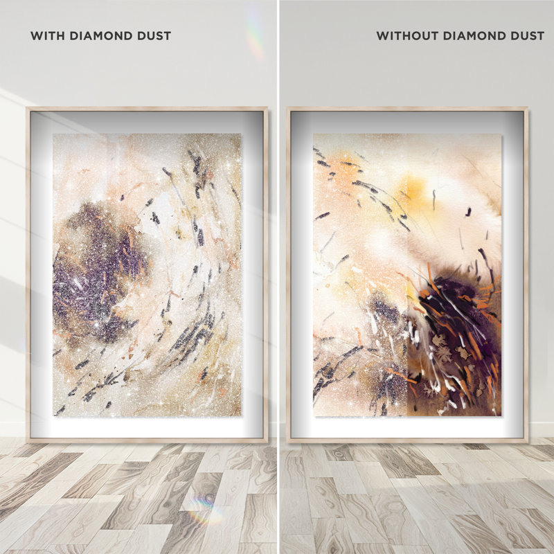 Floating Autumn Set Set by Oliver Gal, 74"H x 50"W, Natural Oak Shadowbox