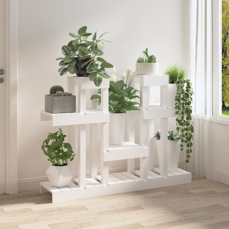 Alvester Plant Stand, White