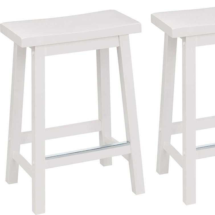Clauson Solid Wood 24.02" Counter Stool