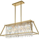 Arjunveer 4 - Light Dimmable Square / Rectangle Chandelier