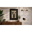 Gold Striped Abundance Botanical - Framed Print-1801815885-1801815887