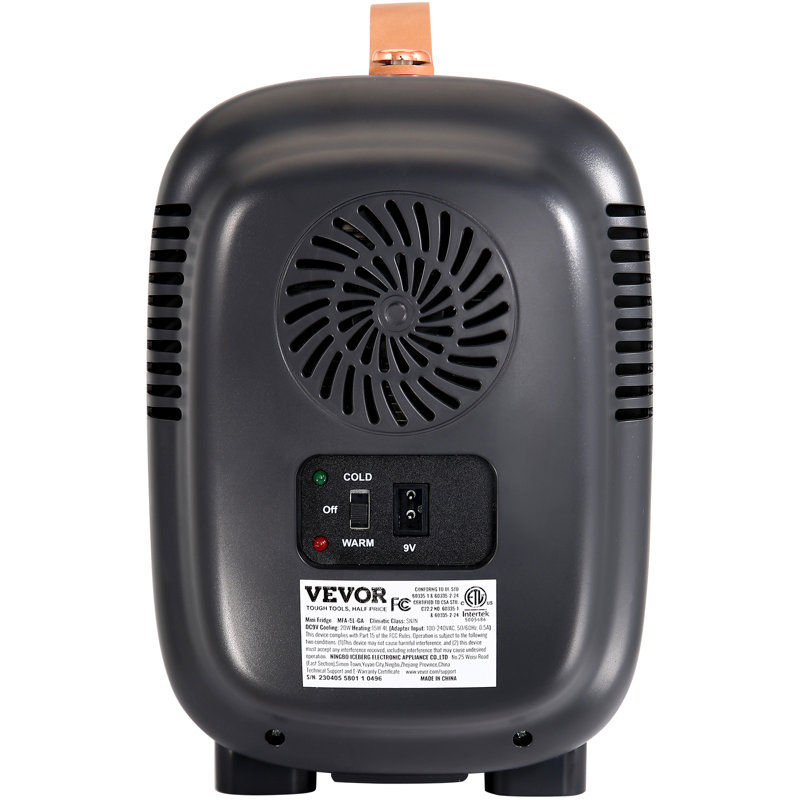 Mini réfrigérateur de comptoir VEVOR, Noir