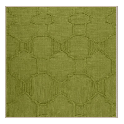 Tapis brun treillis lavable à la machine