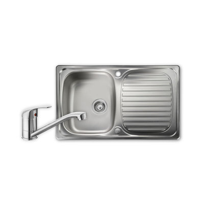 Linear 800 x 508mm Single Bowl Pack - TMO40