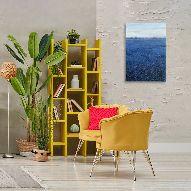 «Vast Blue Fields View», art mural par Tim Ottoole, H 30 po x l 20 po