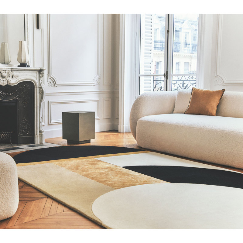Bijoux Hand Tufted Area Rug, Novelty 5'5" x 9'1"