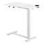 Adjustable Metal Base Computer Desk