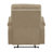 Bassanio Chenille Fabric Manual Recliner-1554222534
