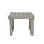 Rustic Acacia Wood Outdoor Side Table