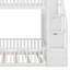 Modern Bunk Bed With Staircase Storage Solutions-229482322