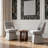  Upholstered Swivel Dining Chair-1947745945