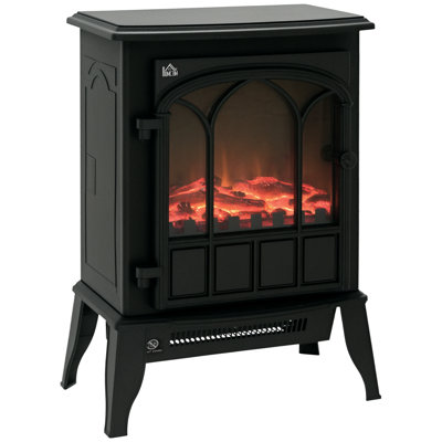 Aaliyah Electric Stove Heater LED Flame Effect 1000W/2000W