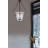 4-Light Indoor Prairie Rock Candelabra Pendant with Clear Seedy Glass Bell Shade-11801383
