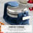 Martha Stewart Rotating Round Waffle Maker, Indigo-134433239