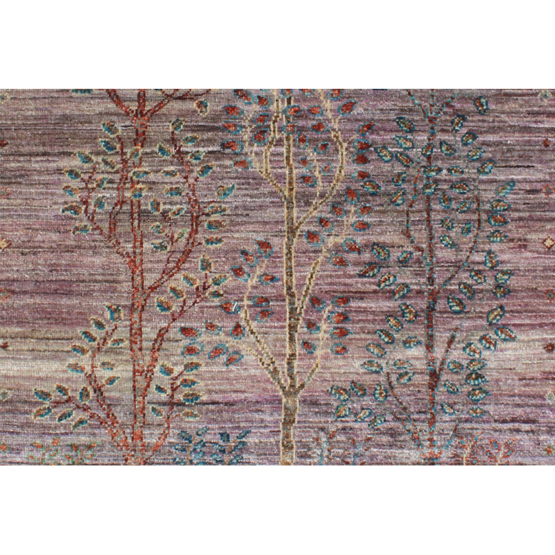Geometric Hand Knotted 80cm X 123cm Area Rug